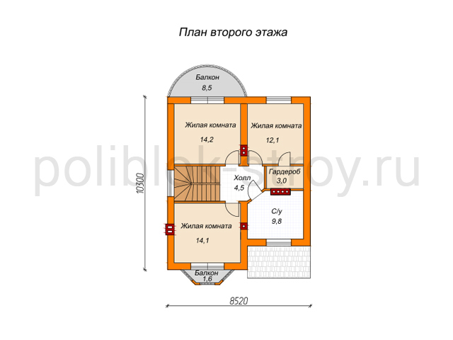 Проект дома к 158